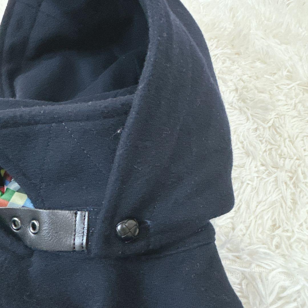 uniform experiment Pコート ダブルブレスト フード取外し可能