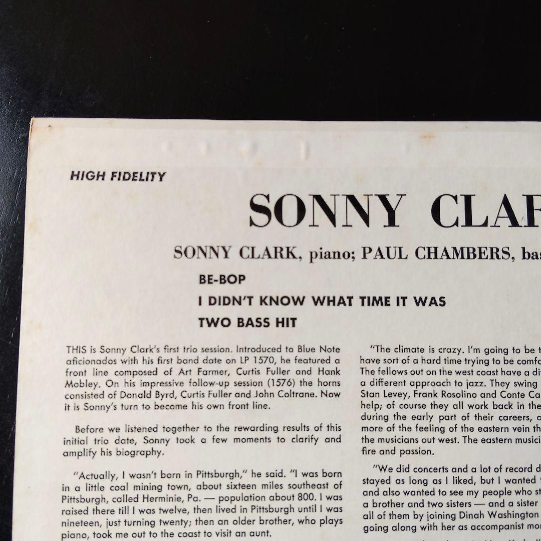 sonny clark　ソニー・クラーク　国内盤　帯付き　レコード　JAZZ