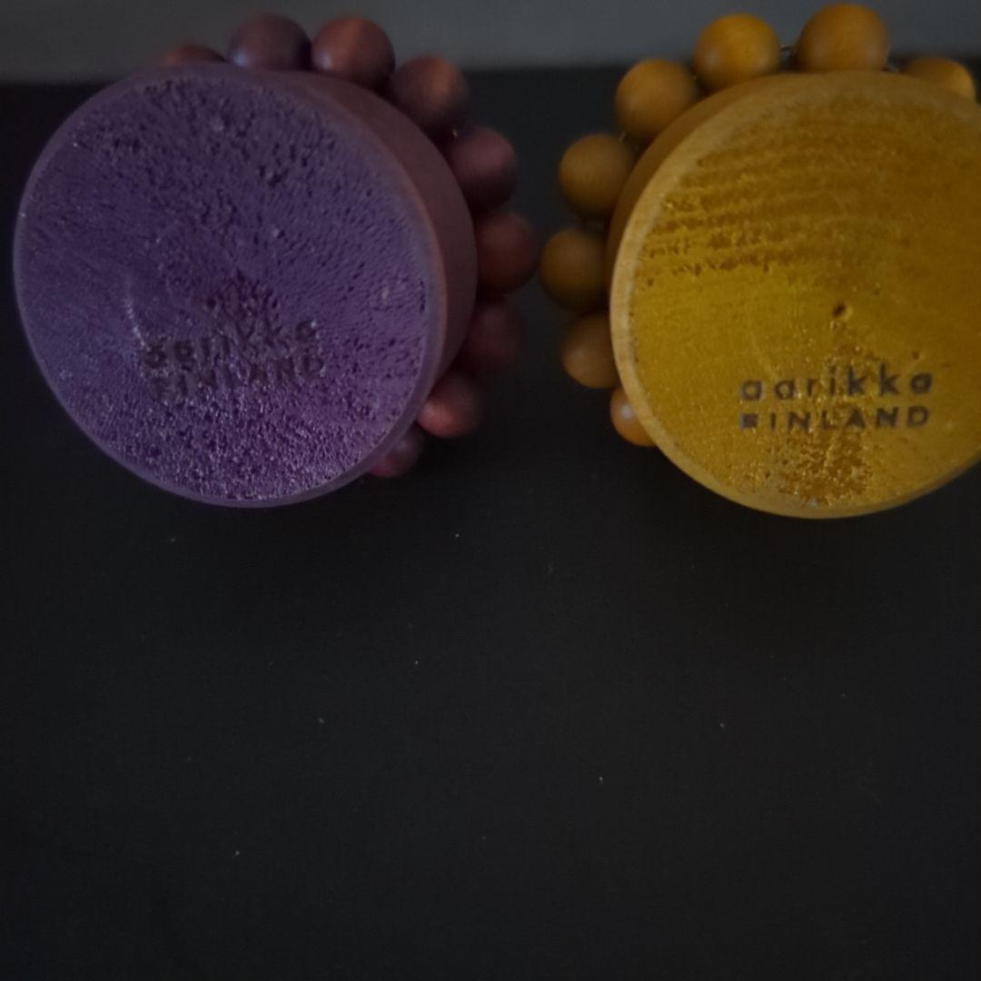 Aarikka アーリッカ　キャンドルスタンド　2個　/ビンテージ