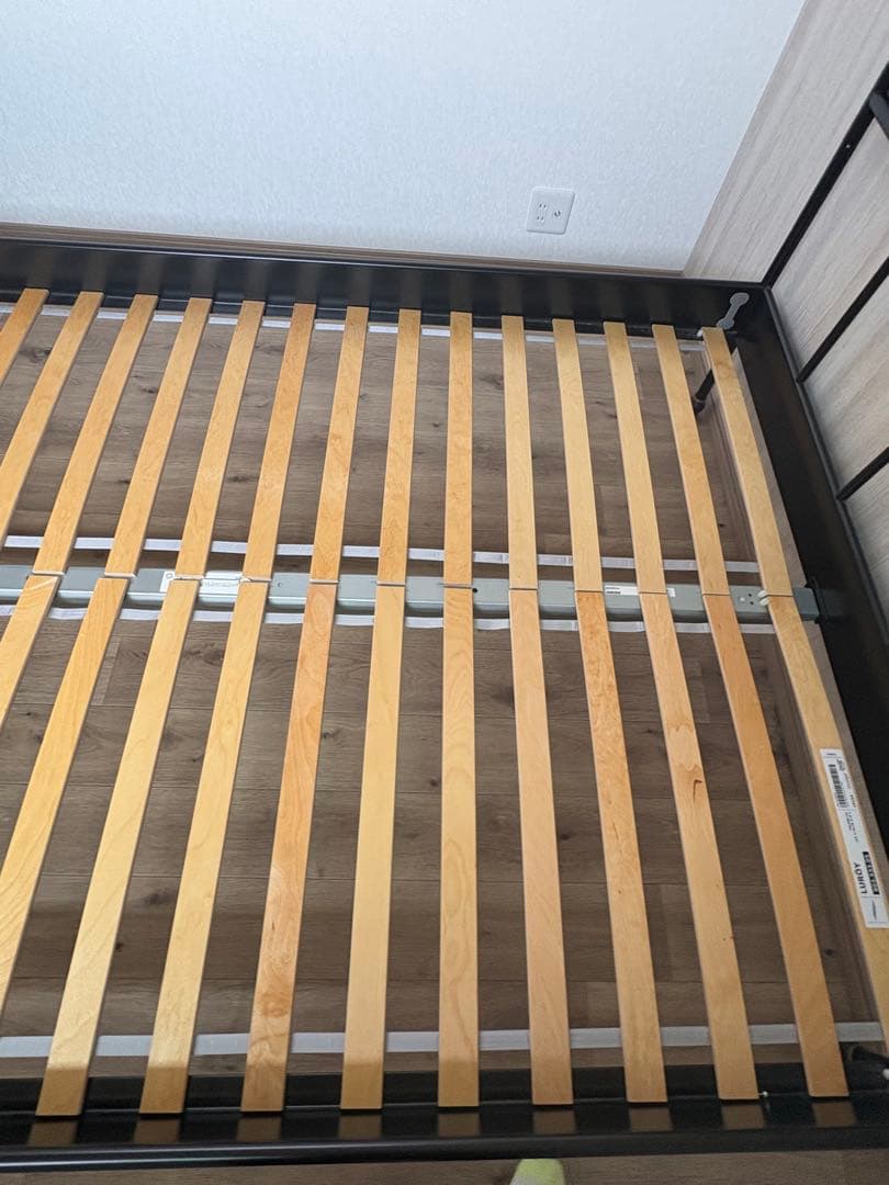 IKEA SAGSTUA サグストゥーア ベッドフレーム 専用すのこ　ダブル