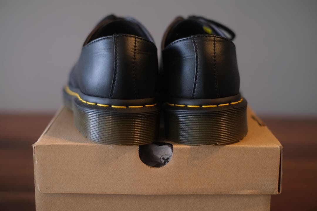 【美品】Dr. Martens VEGAN 1461 ブラック