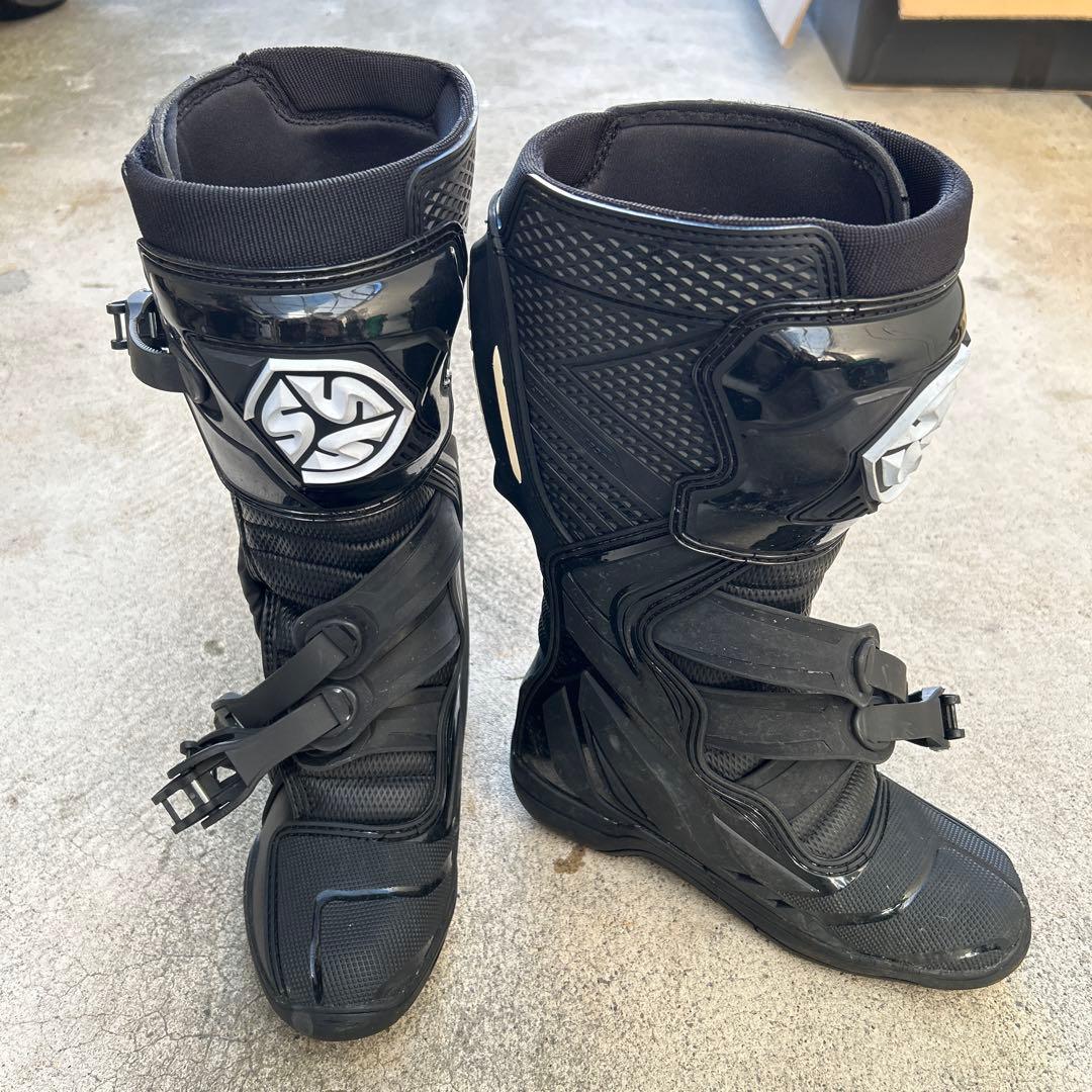 SCOYCO オフロードバイクブーツ ブラック　39