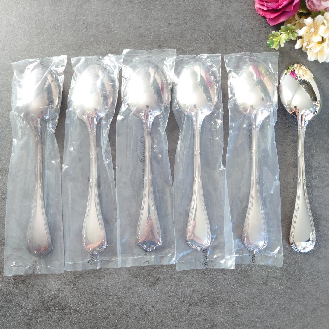 極美品 クリストフル リュバン 未開封含む テーブルスプーン 6点