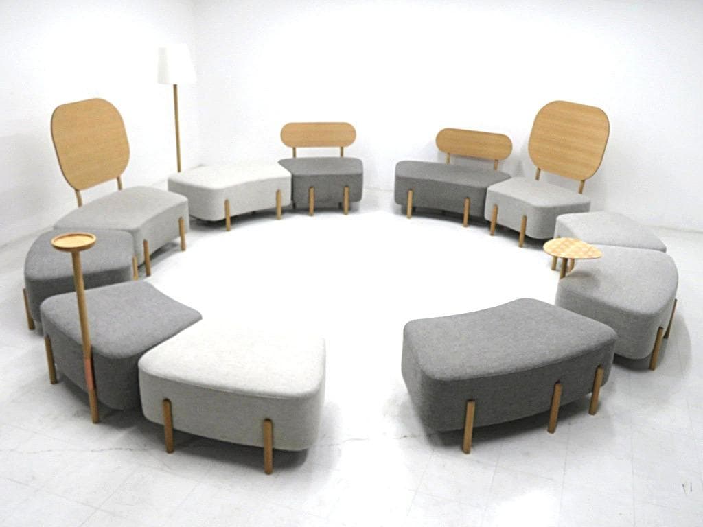 展示品　カリモク　ドラドラ　北欧　オーク材　ソファ ラウンジチェア　カフェ　北欧