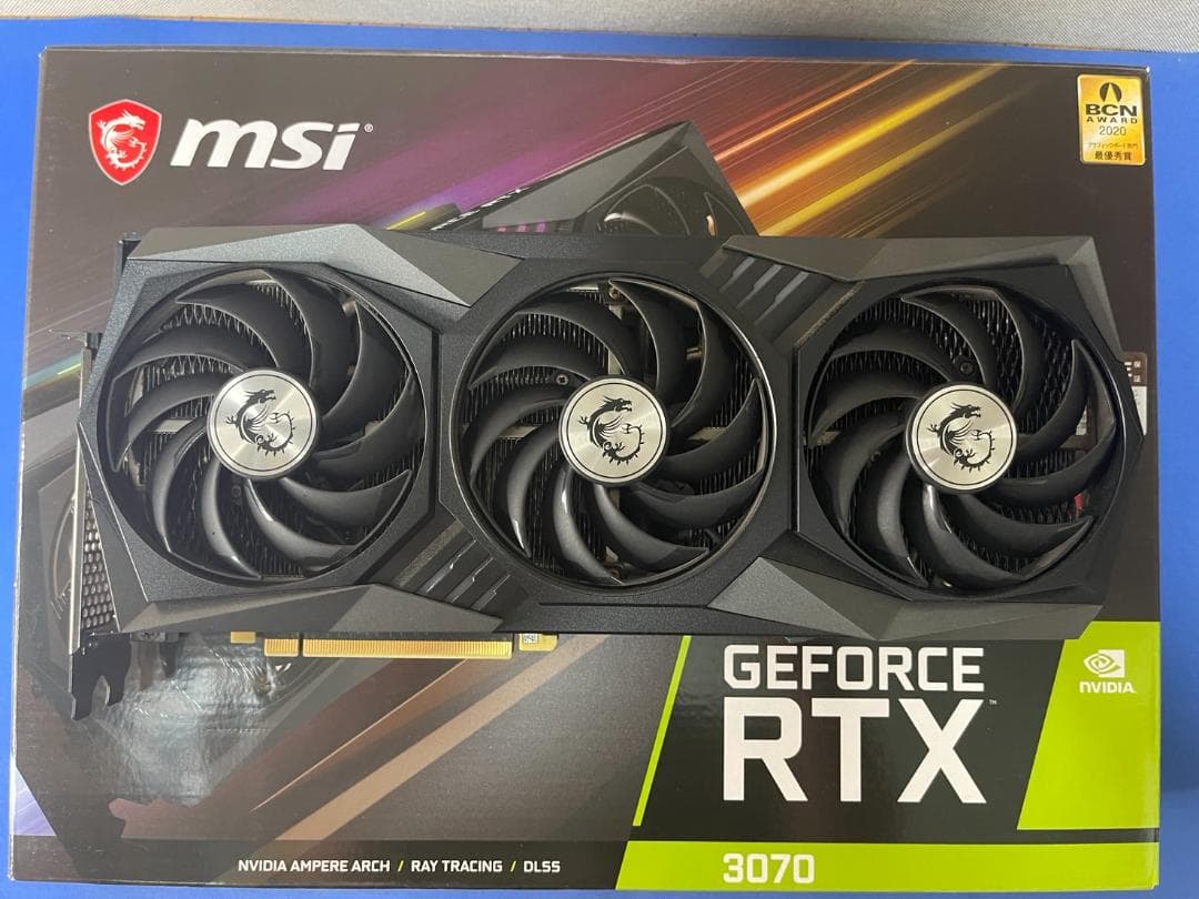 MSI GEFORCE RTX 3070 GPU 送料無料