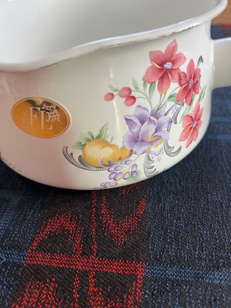 値下げ未使用琺瑯FUJIHORO 富士ホーローFlower Legend３点セッ