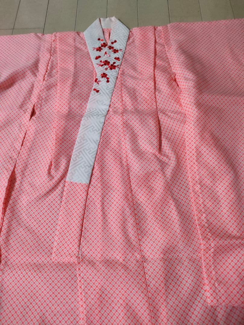 一度のみ着用七五三用華やか着物