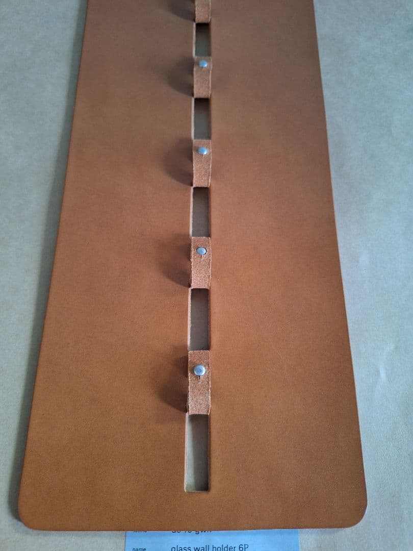 新品 Hender Scheme glass wall holder 6P