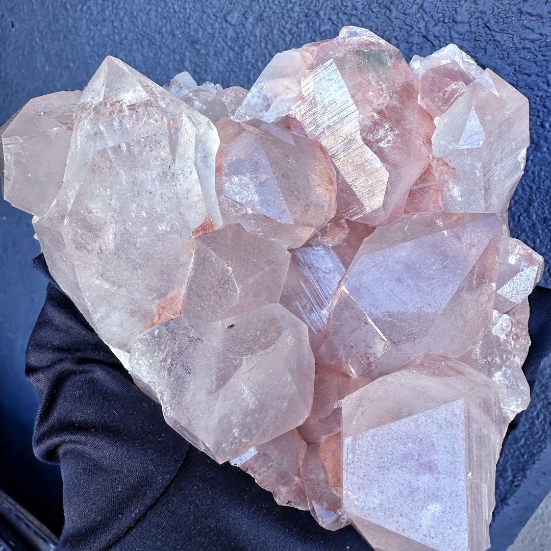 希少❗️高級品 ❗虹入り☆超綺麗♡超強いパワー ヒマラヤ水晶 クラスターA1483