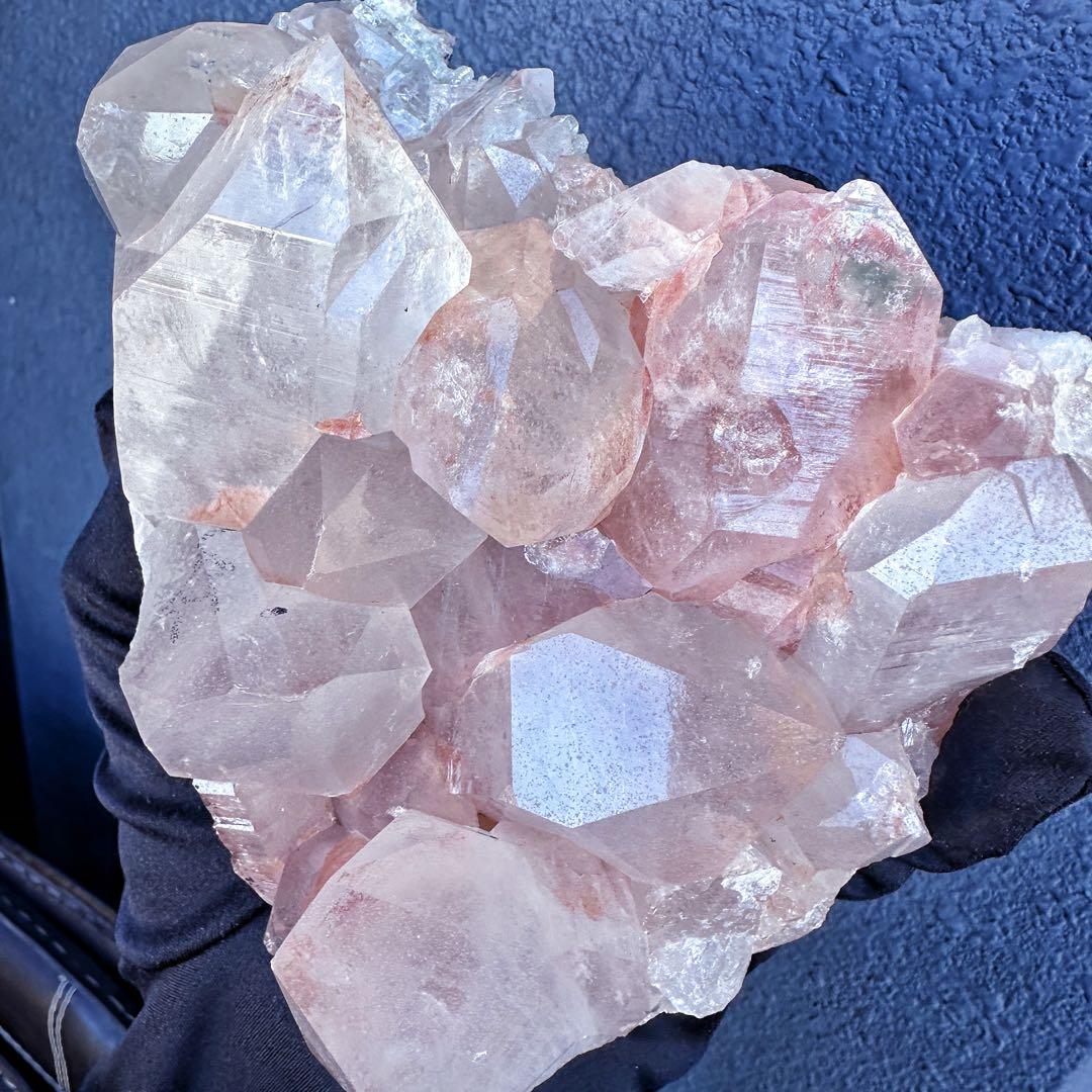 希少❗️高級品 ❗虹入り☆超綺麗♡超強いパワー ヒマラヤ水晶 クラスターA1483