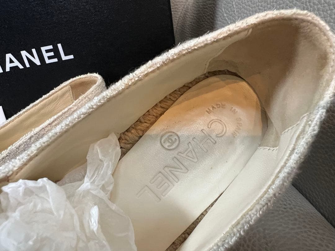 【美品】CHANEL シャネル エスパドリーユ