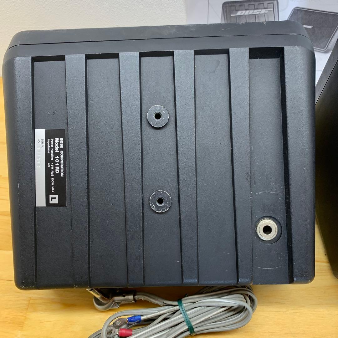 BOSE 101RD 希少 同番 ペアスピーカー 動作品 ケーブル 金具付き