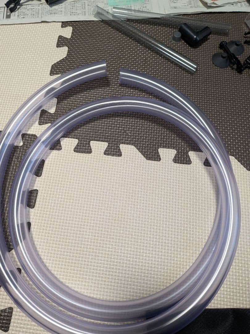 メガパワー9012　約1年半使用（今年モーター交換済）新品ホース付