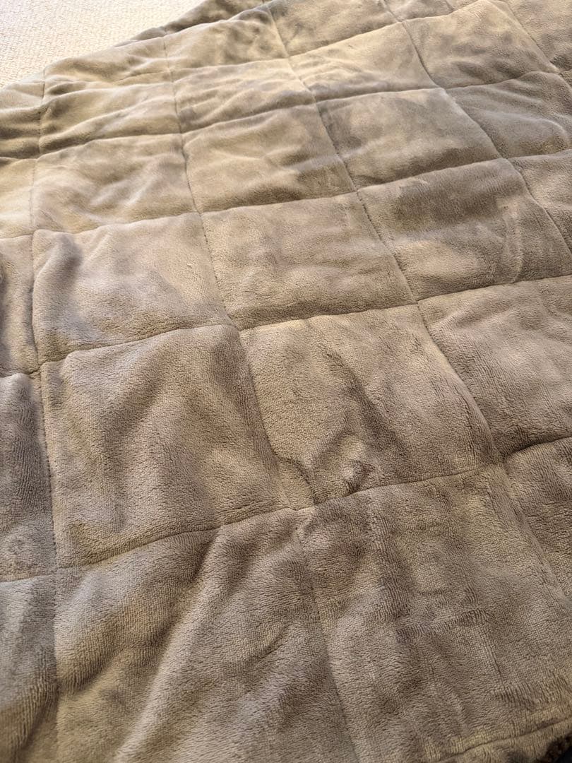 美品【無印良品】楕円 こたつ ふとん付（2022年製）