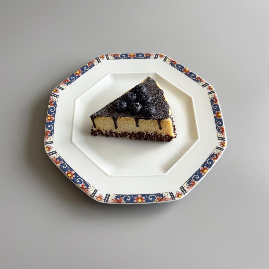 フランス名窯　リモージュ×ジャポニズム　シャスタニエ　八角プレート　【未使用】