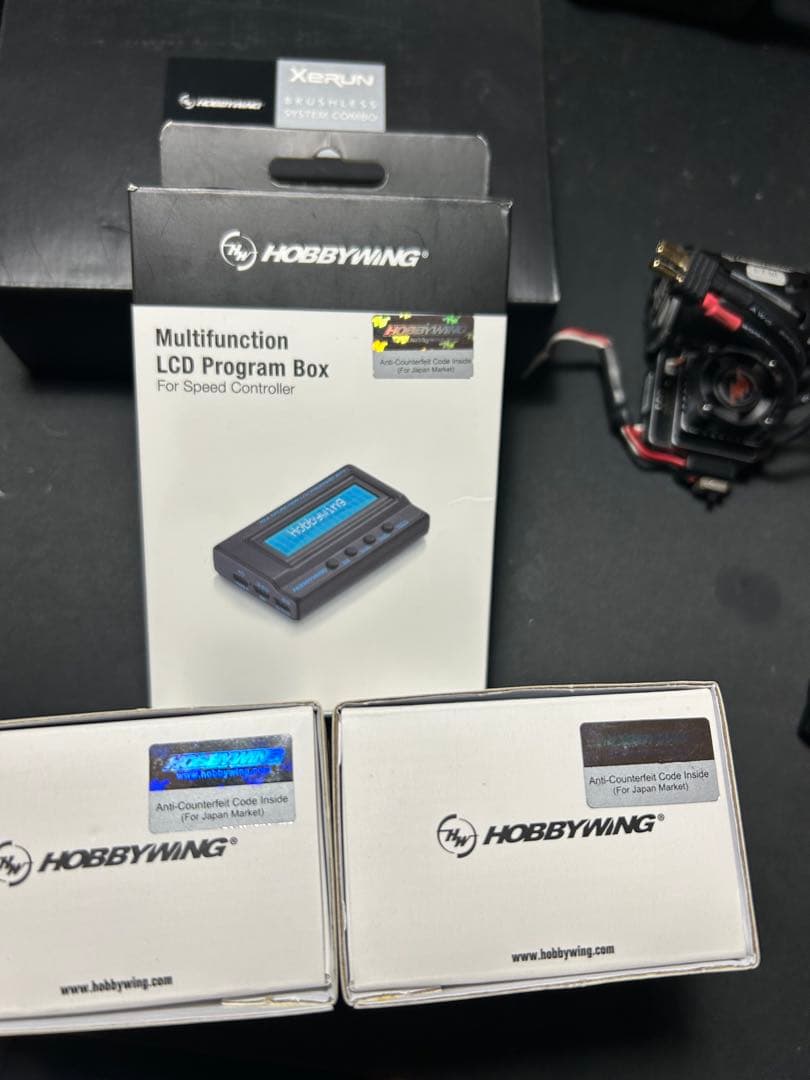 ホビーラジコン HOBBYWING Justock 17.5T COMBO-XR10 ESC