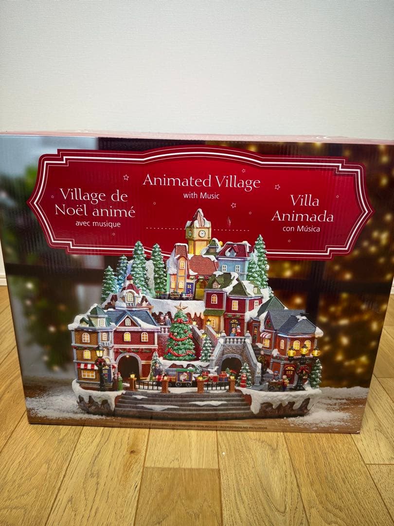 コストコ　クリスマス　アニメイテッドビレッジウィズミュージック　costco