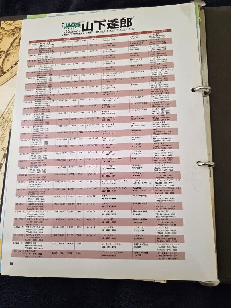 達郎ファン必見！Tatsuro Yamashita CD 「コンパス」バインダー