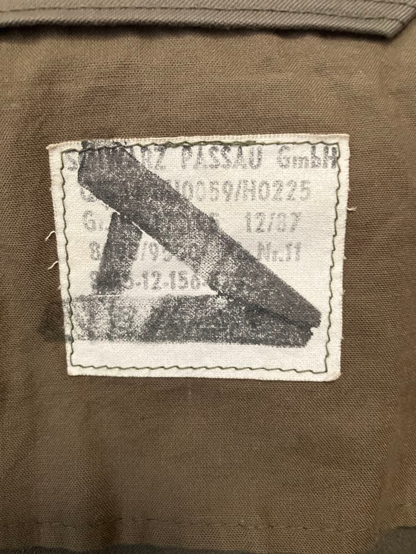 ドイツ軍 実物 モッズコート 1986年製 ライナー付 XL相当 官給品