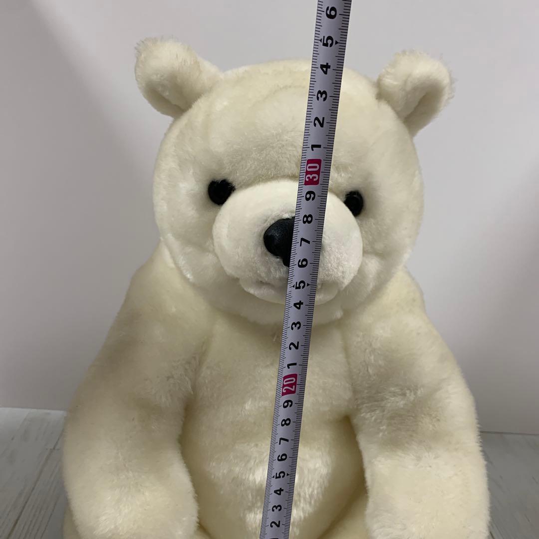 NK☆ レトロ　白くま　ベア　ぬいぐるみ