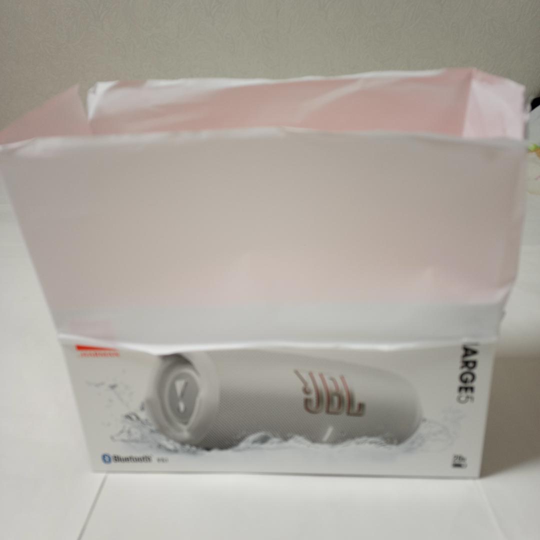 JBL CHARGE5 ホワイト Bluetoothスピーカー 未開封品