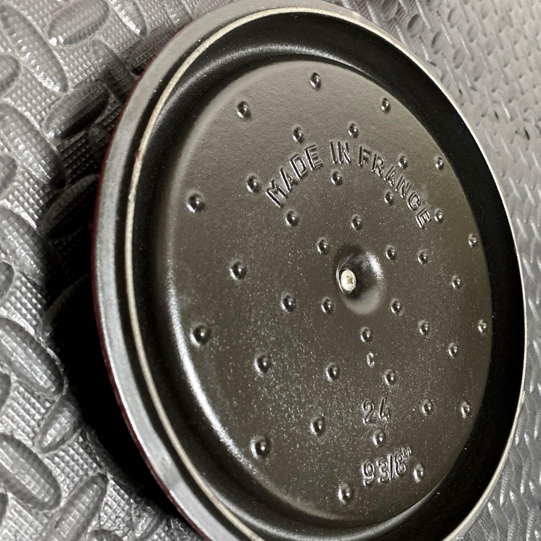 ストウブ（STAUB） ラウンド ココット 24cm チェリーレッド
