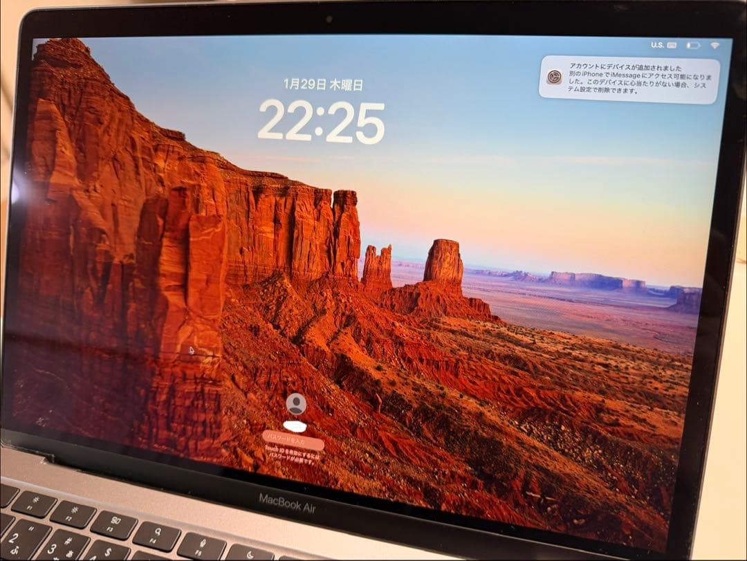 MacBook Air 13インチ スペースグレー 本体