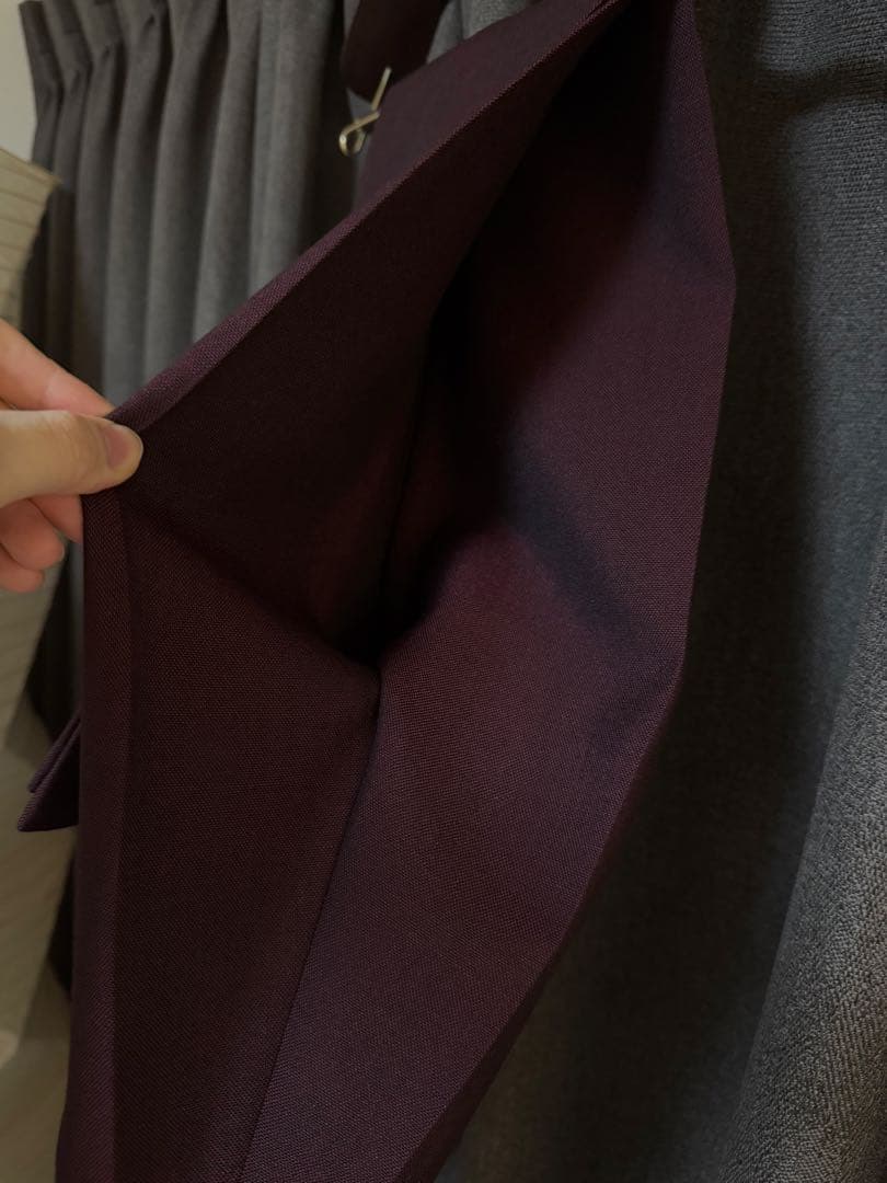 【GUCCI 】メンズ スーツ赤(上下) 美品