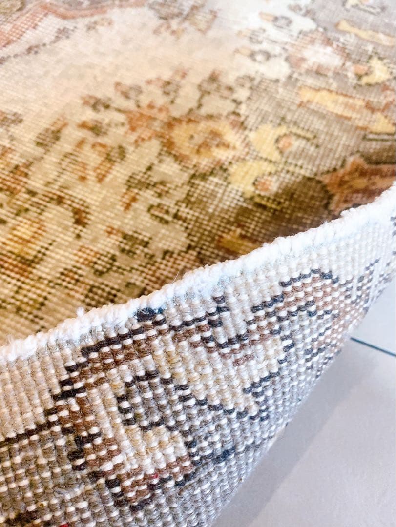 トルコラグ　ヴィンテージラグ　117×202