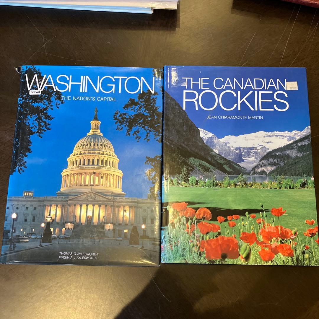 洋書　ディスプレイ用　10冊セット　まとめ売り　世界の都市、自然公園など