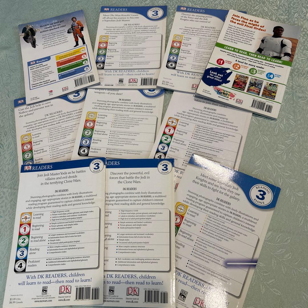 洋書　多読　Star Wars DK Readers 3 10冊セット