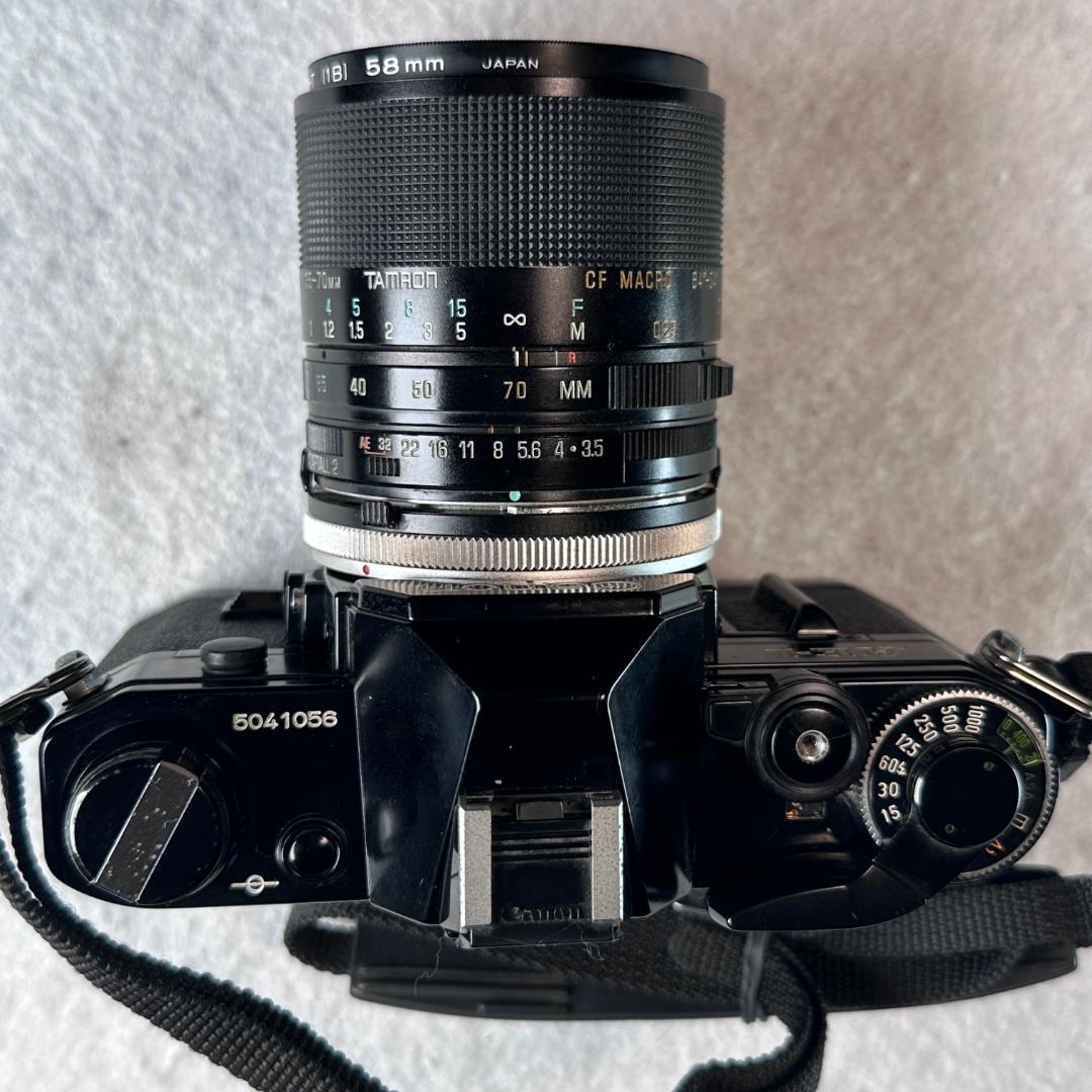 稼働品】 キヤノン Canon AE-1＋35-70mm 1:1.35-4.5