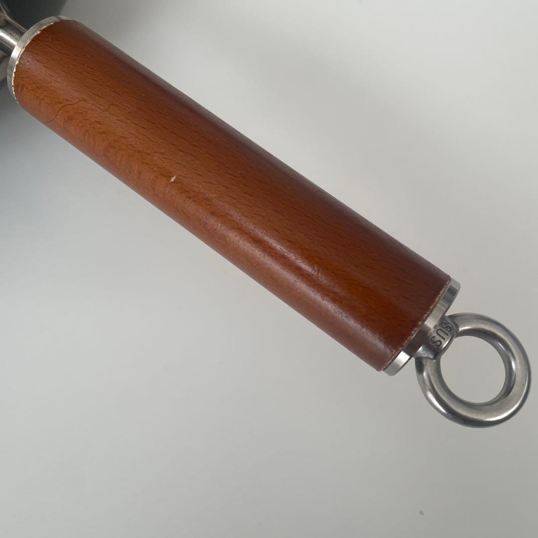 クーベル　ステンレス製　深型フライパン　　　　　ブラック　27cm