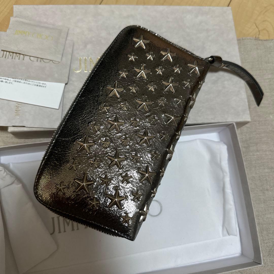 ジミーチュウ　スタースタッズ長財布