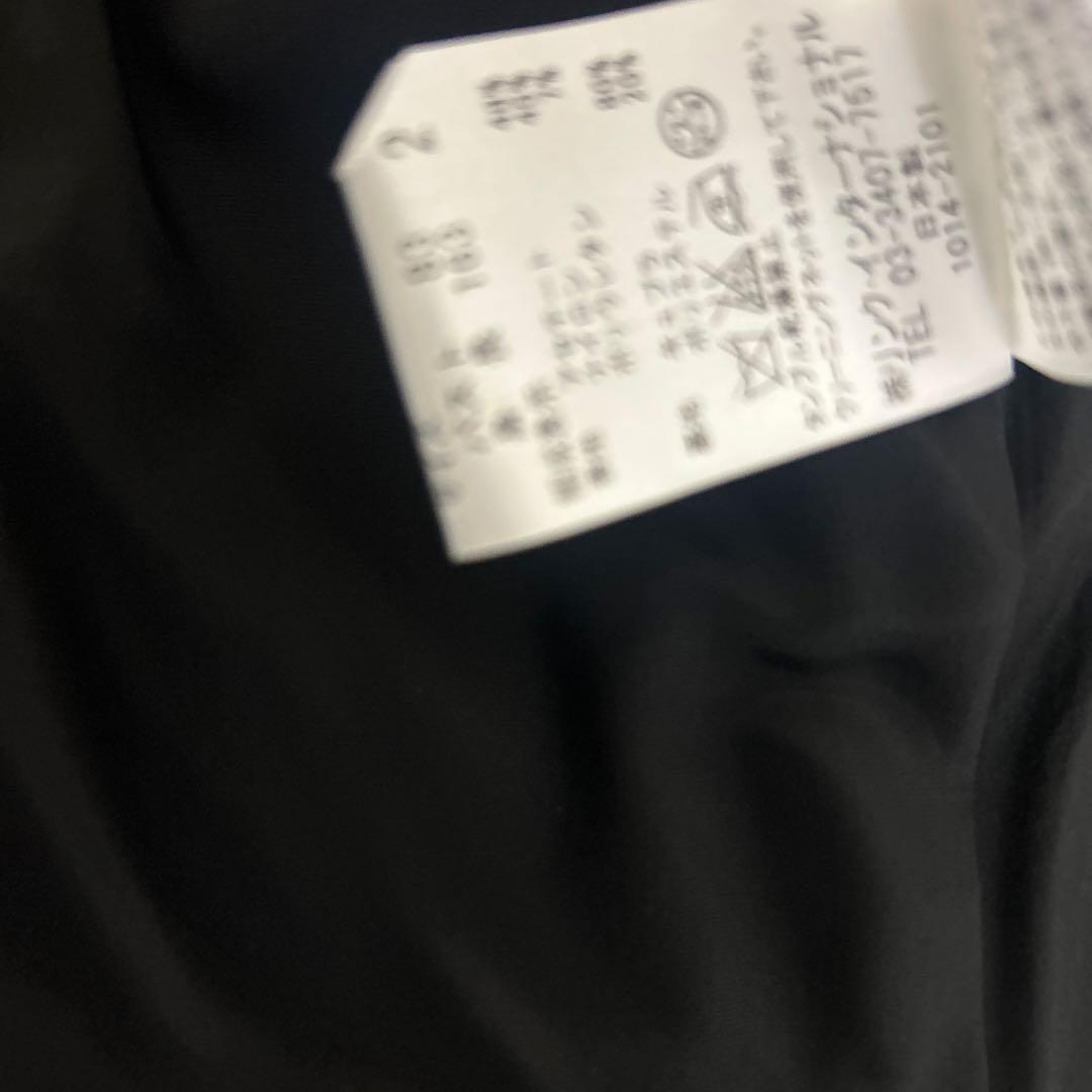 【未使用】theory セオリー テーラードジャケット 光沢　ストレッチ　黒