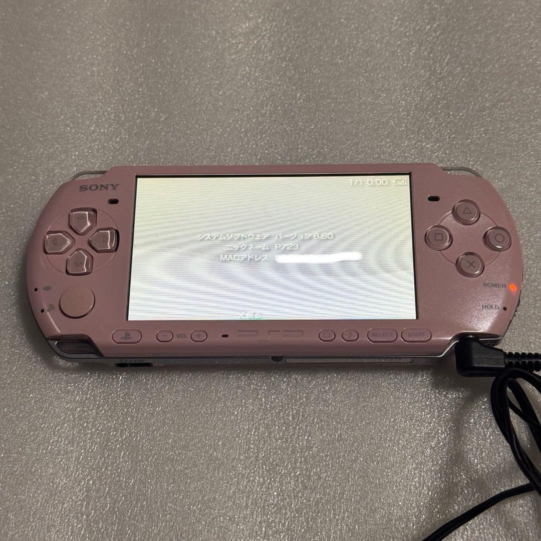 SONY PSP-3000 本体 ブロッサムピンク 完品