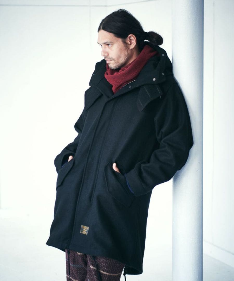 glamb グラム Melton mods coat/メルトンモッズコート