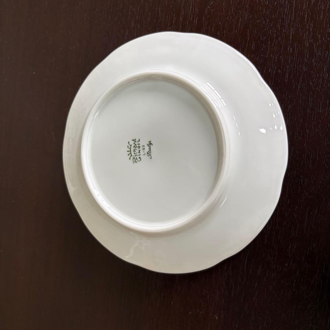 Richard ジノリ　ボンジョルノプルーン　ペアプレート