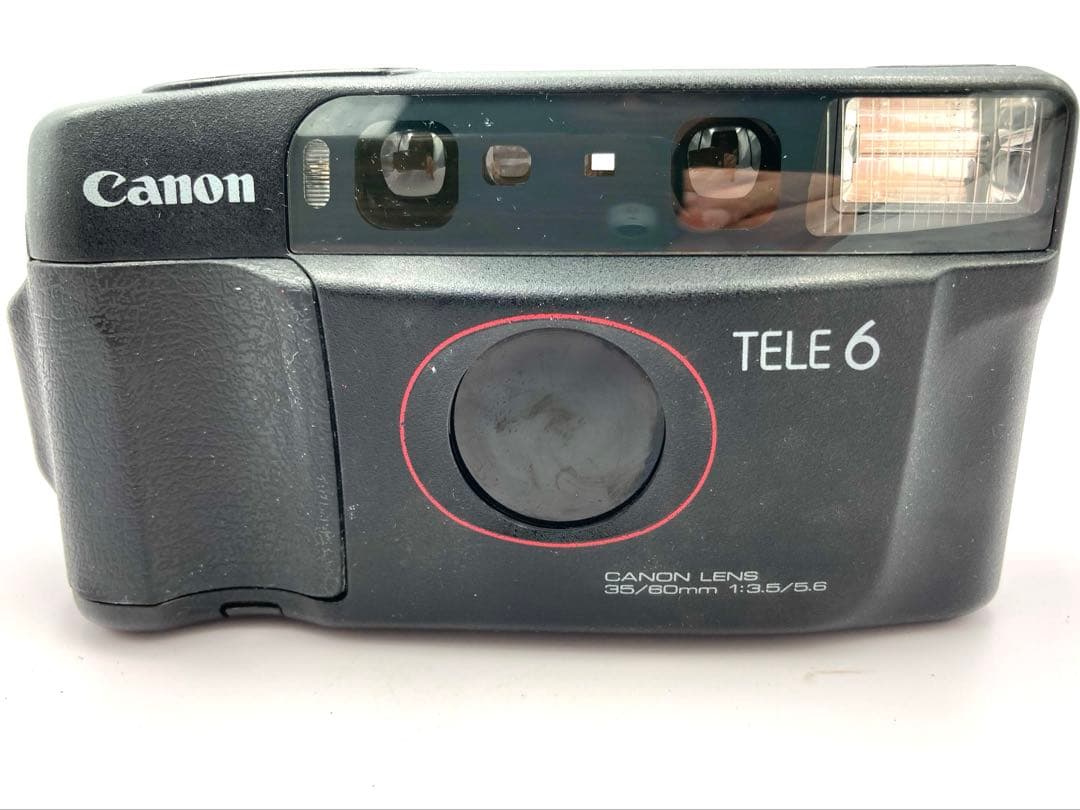 【完動品/返品保証】CANON Autoboy TELE 6・動作確認済み
