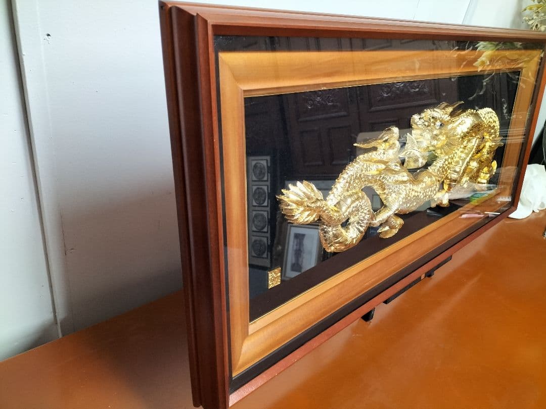 昇り龍　額飾り　開運アップ