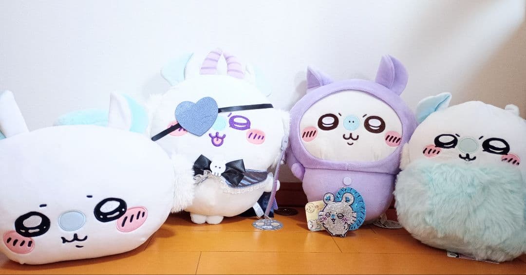 非売品レア♥だららん♥パジャマBIG♥フンワリモモンガBIGぬいぐるみ5点セット