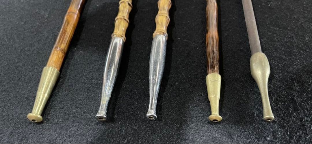 煙管×5管 喫煙用品 喫煙具 時代物 骨董