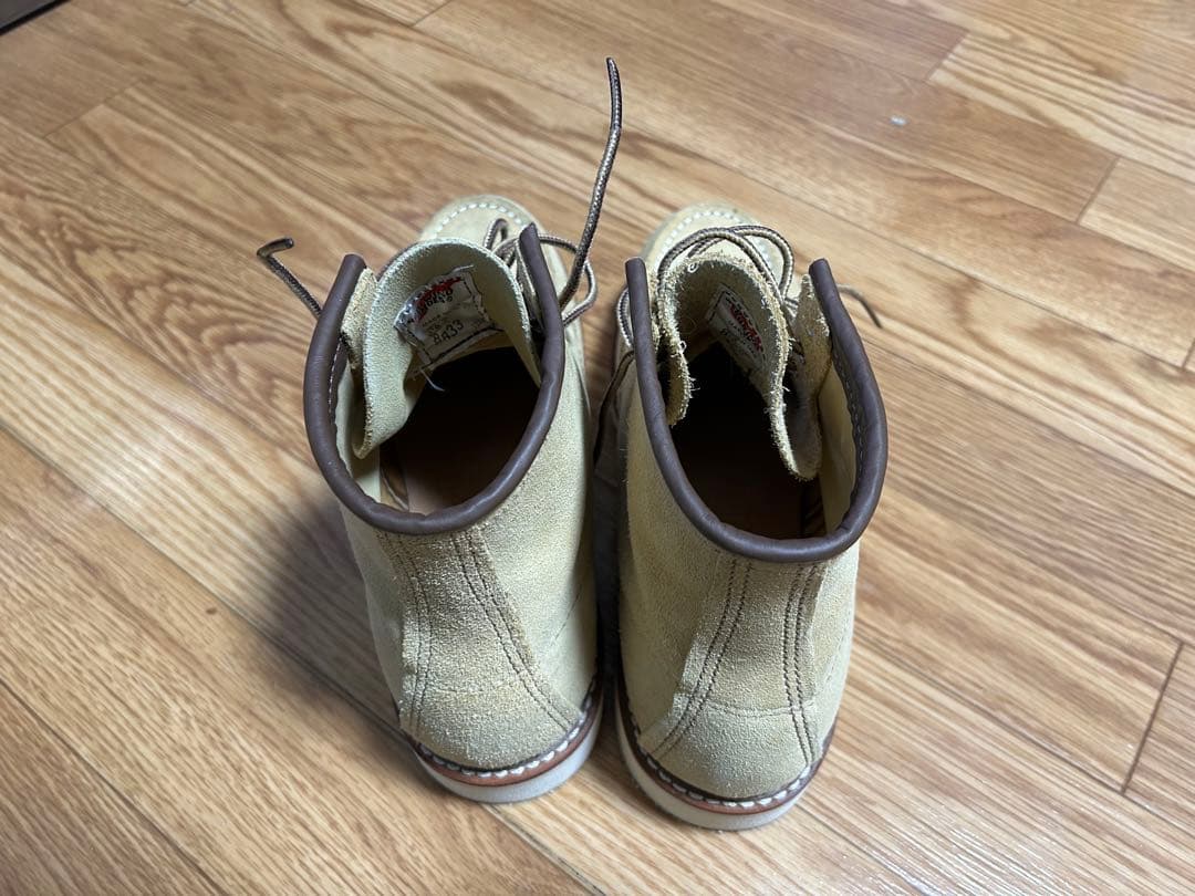 Red Wing 8833 ベージュ ワークブーツ US7.5D