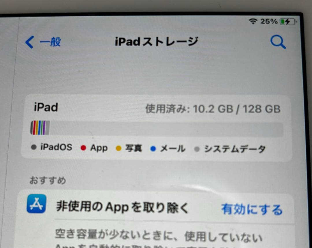 iPad mini 4 Cellular 128GB SIMフリー シルバー