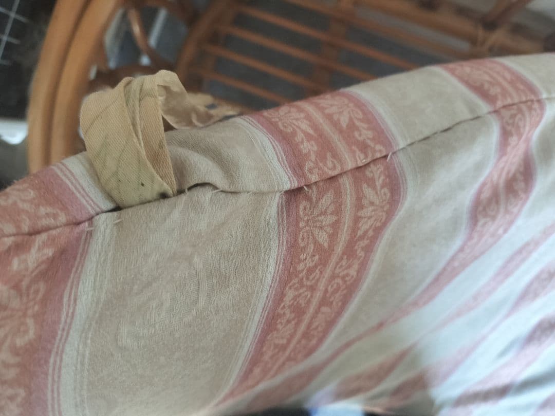 【配送不可。引取り限定】ラタンソファ 2人掛け