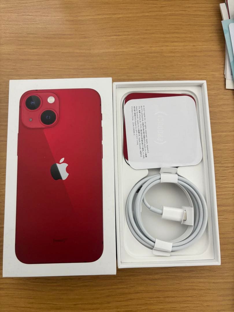 ※訳ありiPhone 13 mini PRODUCT(RED) 256GB