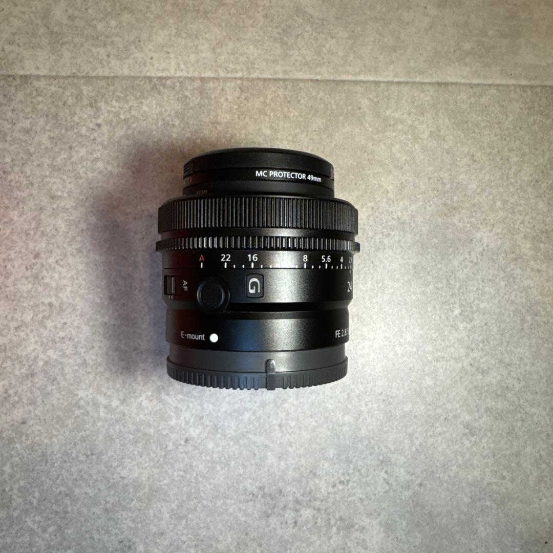 【美品】Sony FE 24mm F2.8G (SEL24F28G) セット付き
