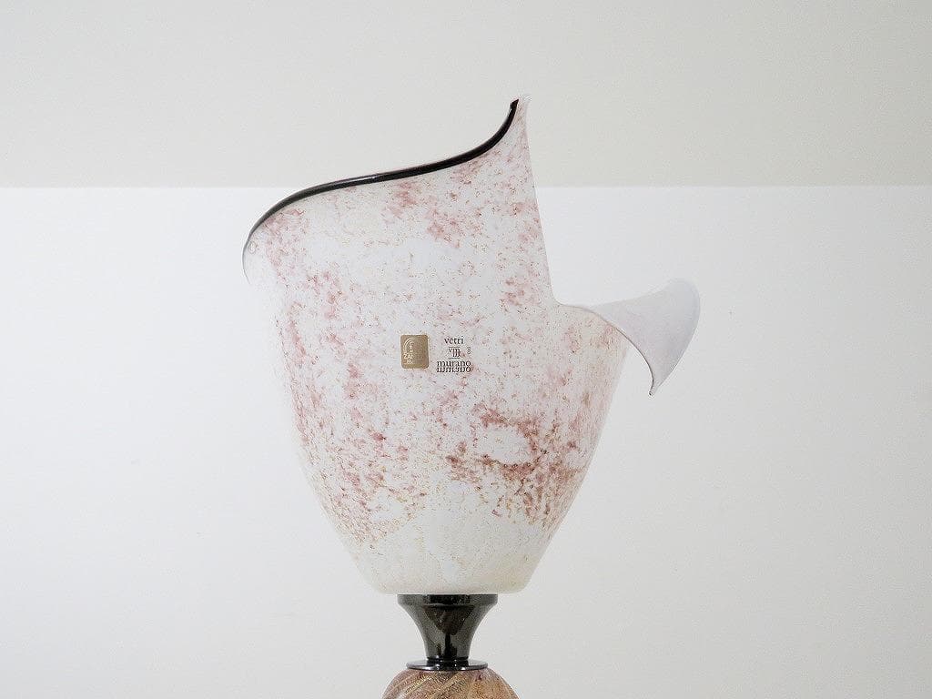 イタリア ザネッティ ムラーノガラス フロアスタンド 照明 ランプ ヴェネチアン