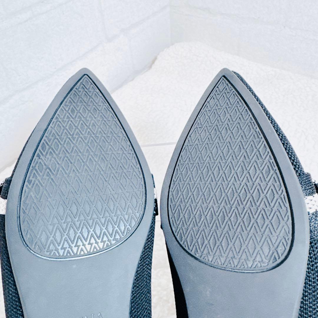 ✨未使用品✨現行✨VIVAIA Michelle ブラック 37.5 リボン付き