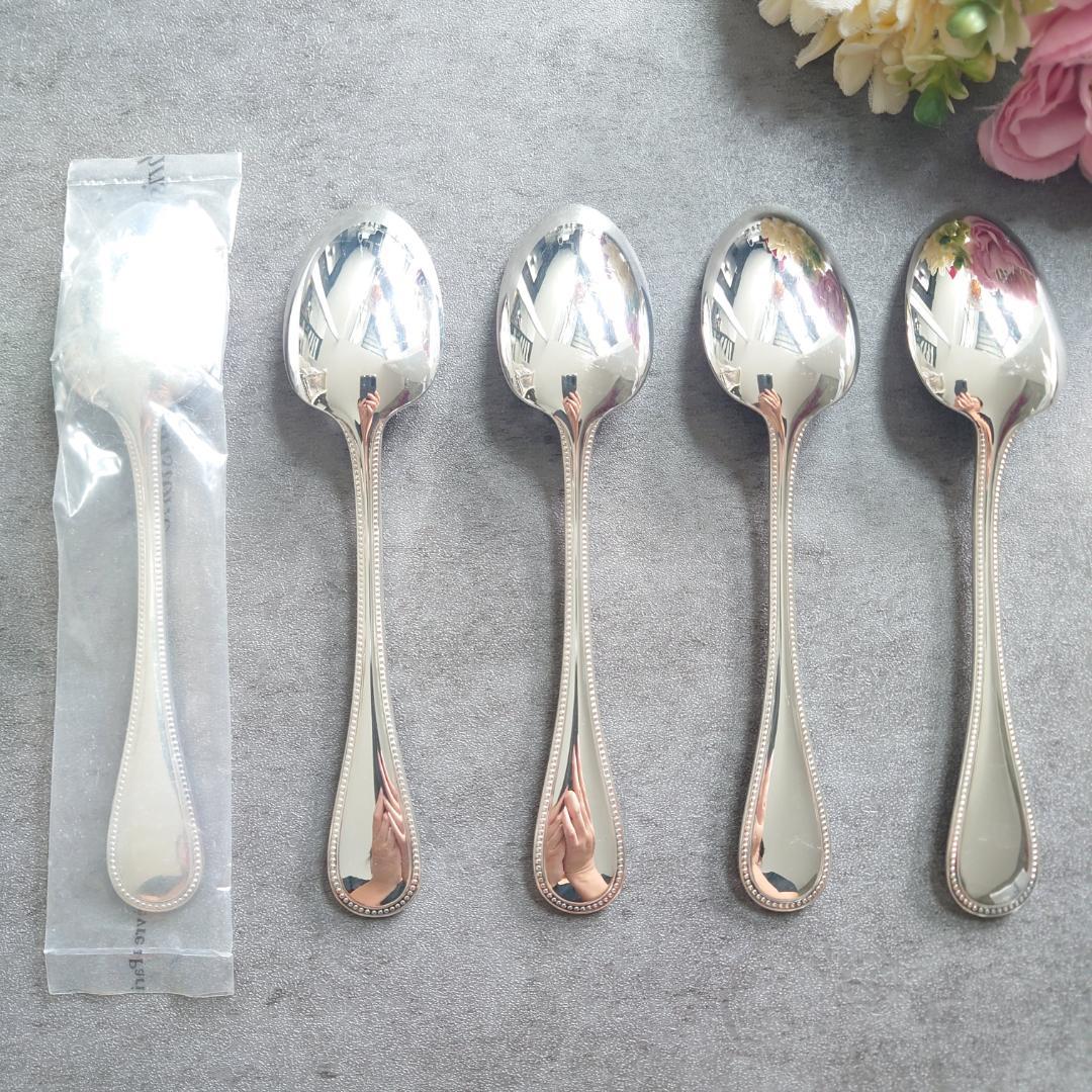 希少 美品 クリストフル パール ティースプーン 未開封含む 5点